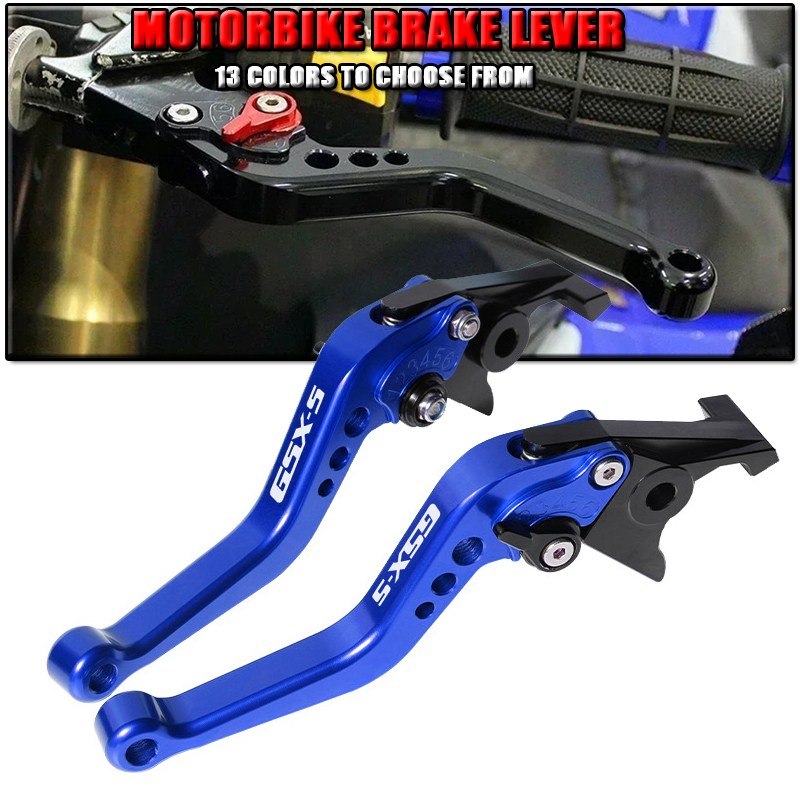 Cnc Aluminum Adjustable Brake Clutch Levers - Motorcycle Short Brake Clutch Lever Aluminum
