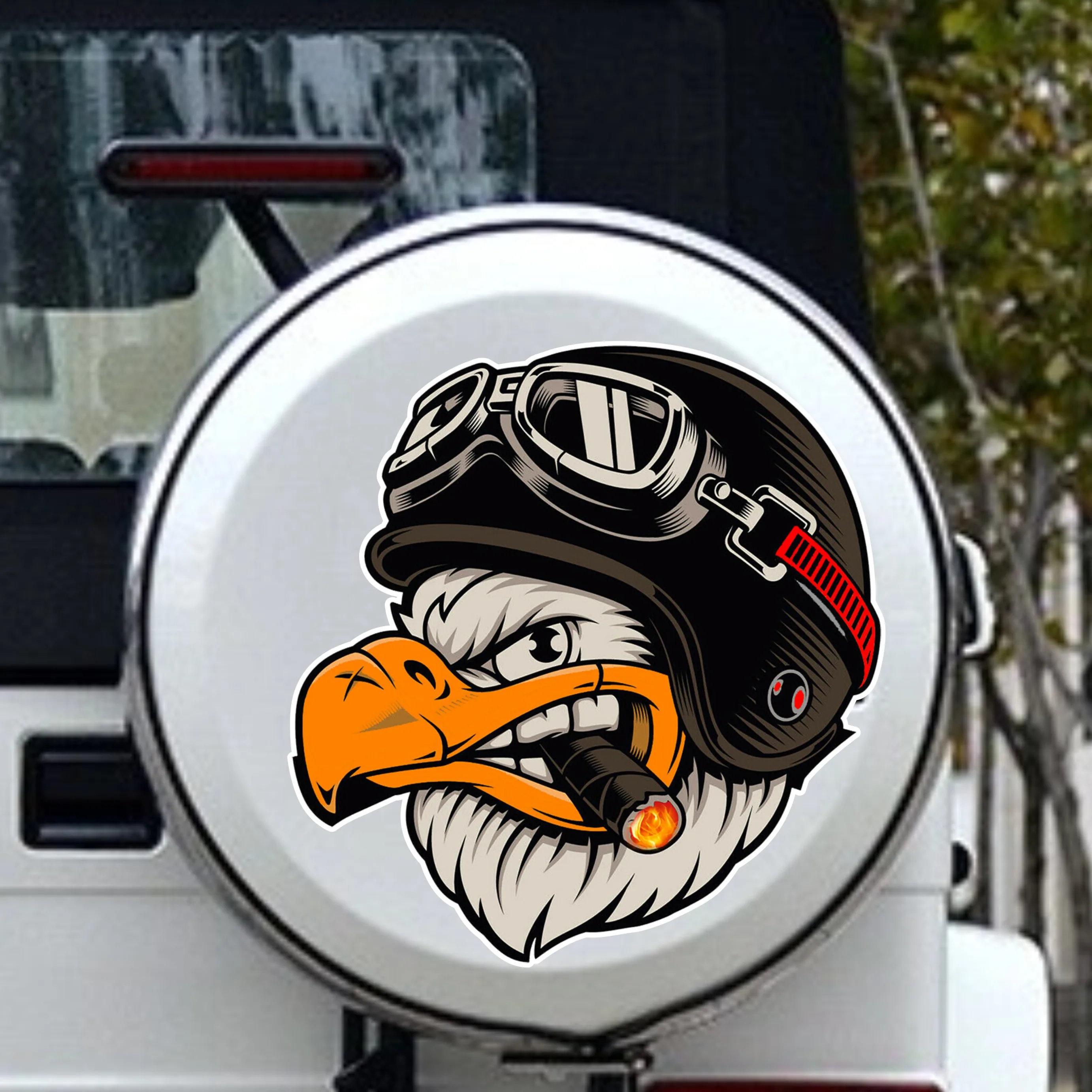 Car Sticker Personality Eagle  - Motorcycle Helmets 评论和价格