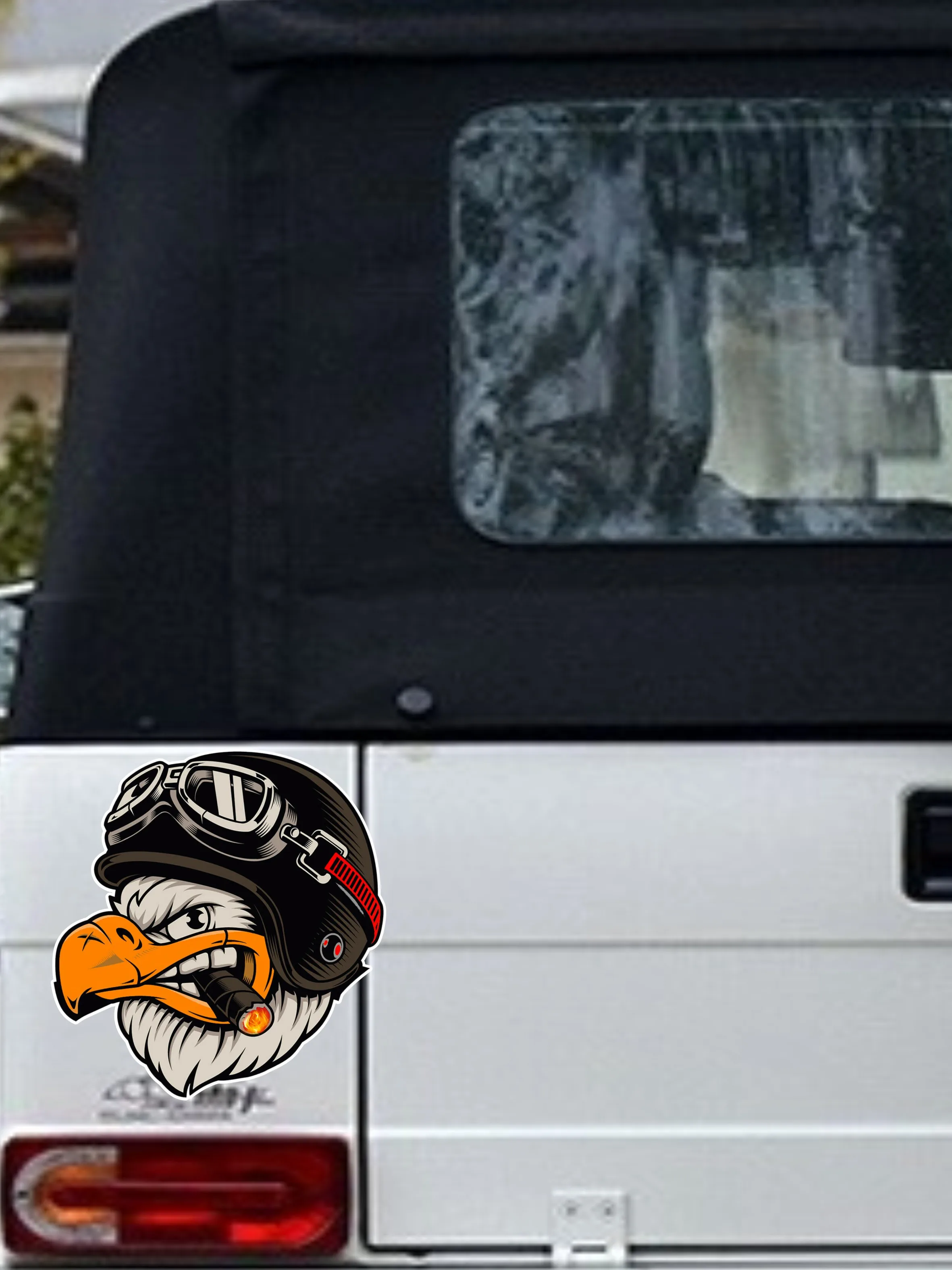 Car Sticker Personality Eagle  - Motorcycle Helmets 评论和价格