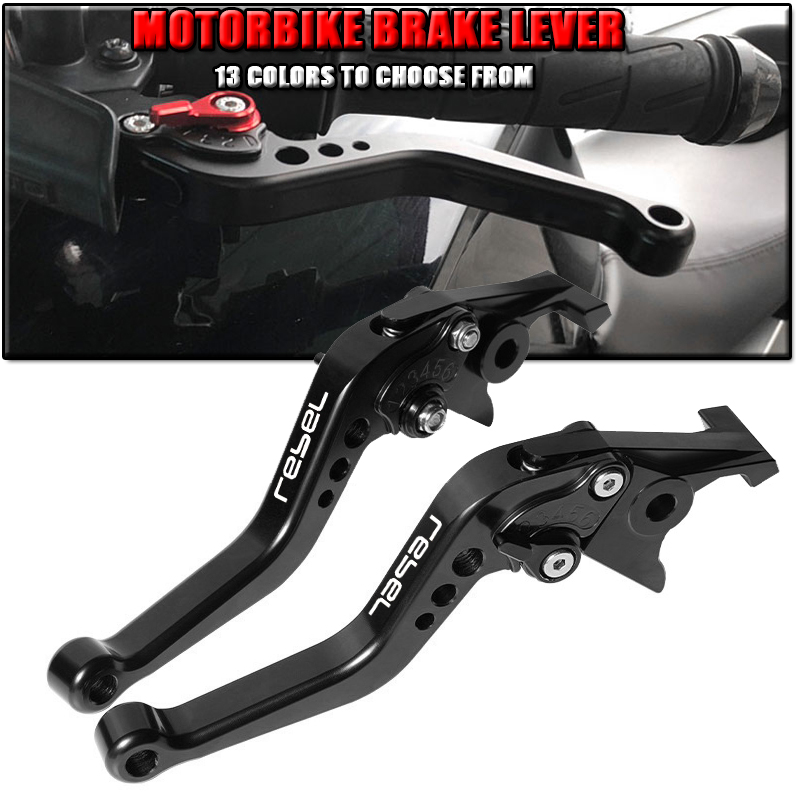 For Honda REBEL/CM/CMX 300/500 - Cnc Aluminum Adjustable Brake Clutch Levers 评论和价格