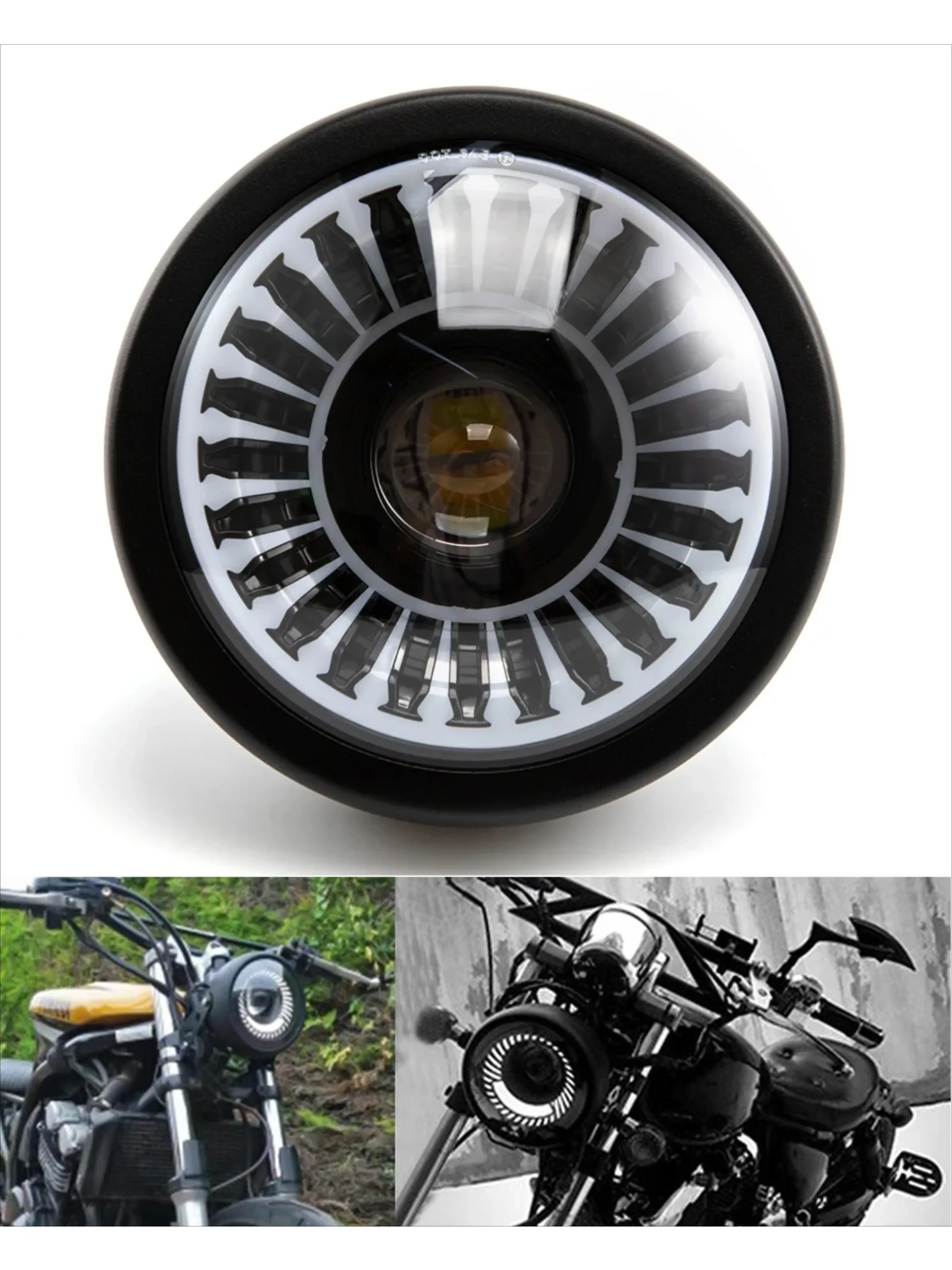 Motorcycle 6.5 Inch Universal  - Universal Motorcycle Led Headlight Projector 评论和价格