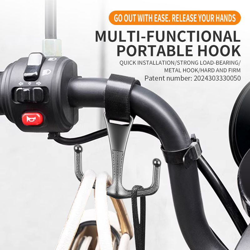 Electric bike hook, front univ - Motorcycle Helmets 评论和价格