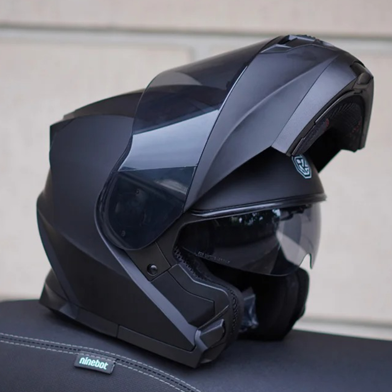 Orz Full Face Dual Visor Motor - Modular Flip Up Motorcycle Helmet Dot Approved 评论和价格