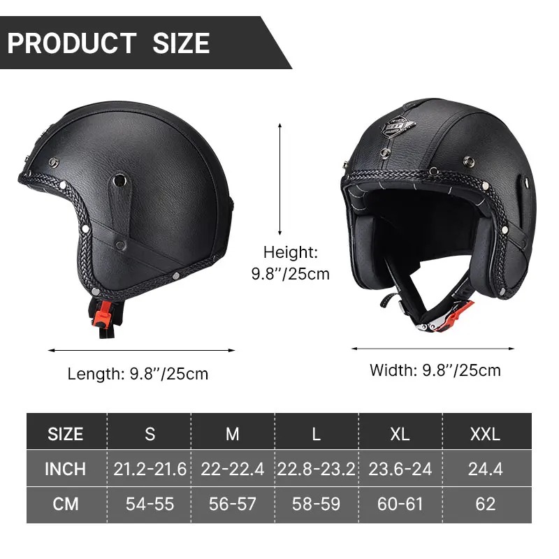 KAESE Classic Gray Cafe Retro  - Vintage Open Face Retro Helmet 评论和价格